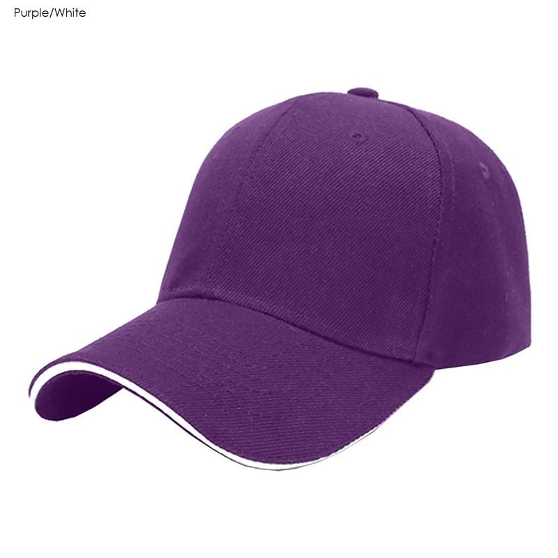 Const 6 Panel Cotton Sandwich Cap